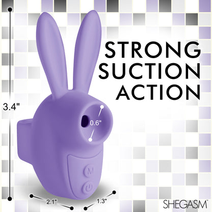 Sucky Bunny Clit Stimulator - Purple