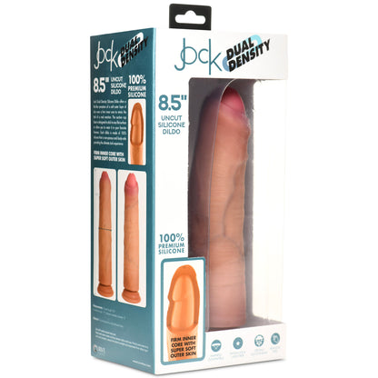 8.5 Inch Dual Density Uncut Dildo