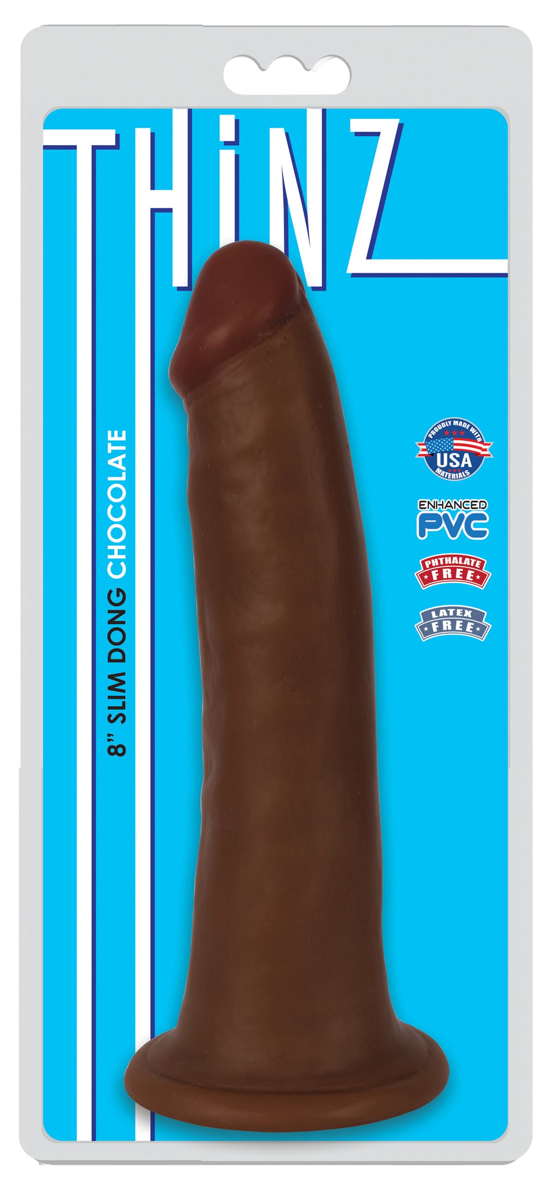 Thinz 8 Inch Slim Dildo- Medium