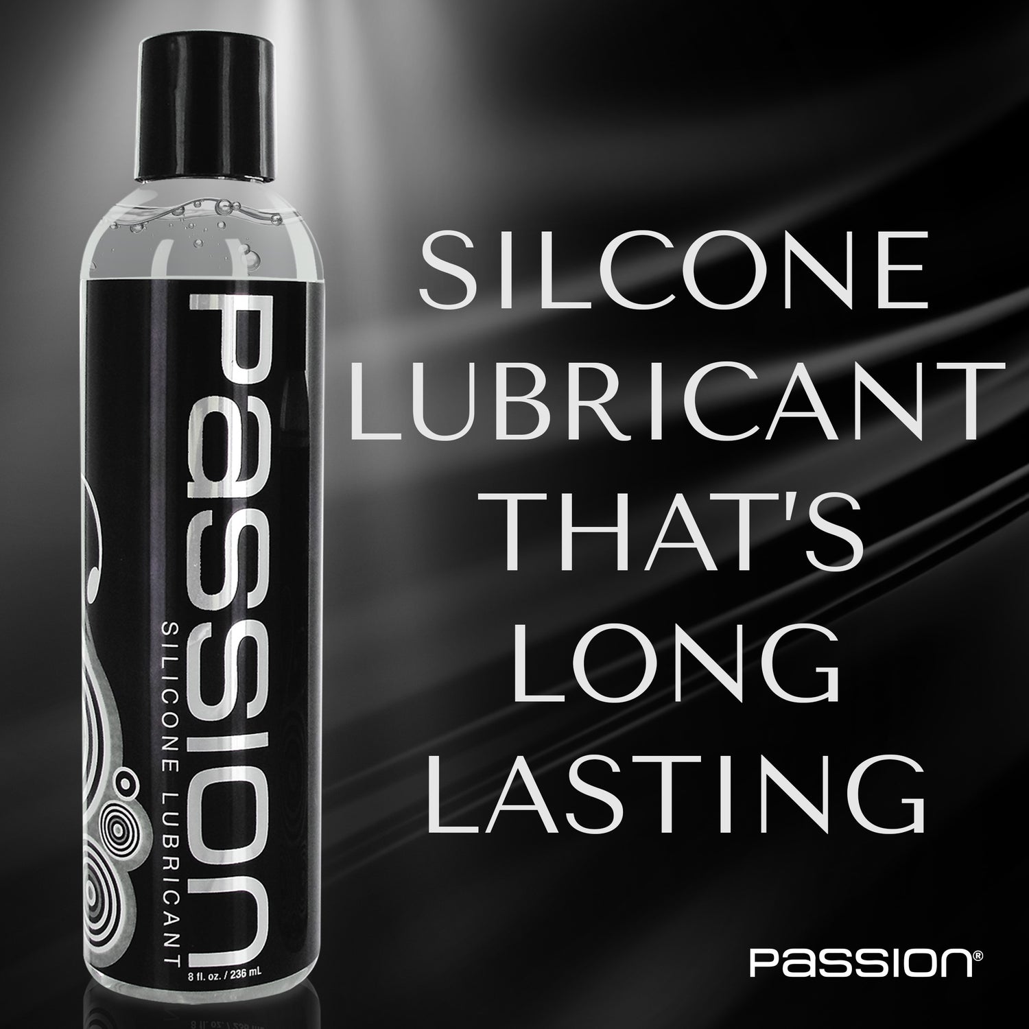 Passion Premium Silicone Lubricant - 8 oz