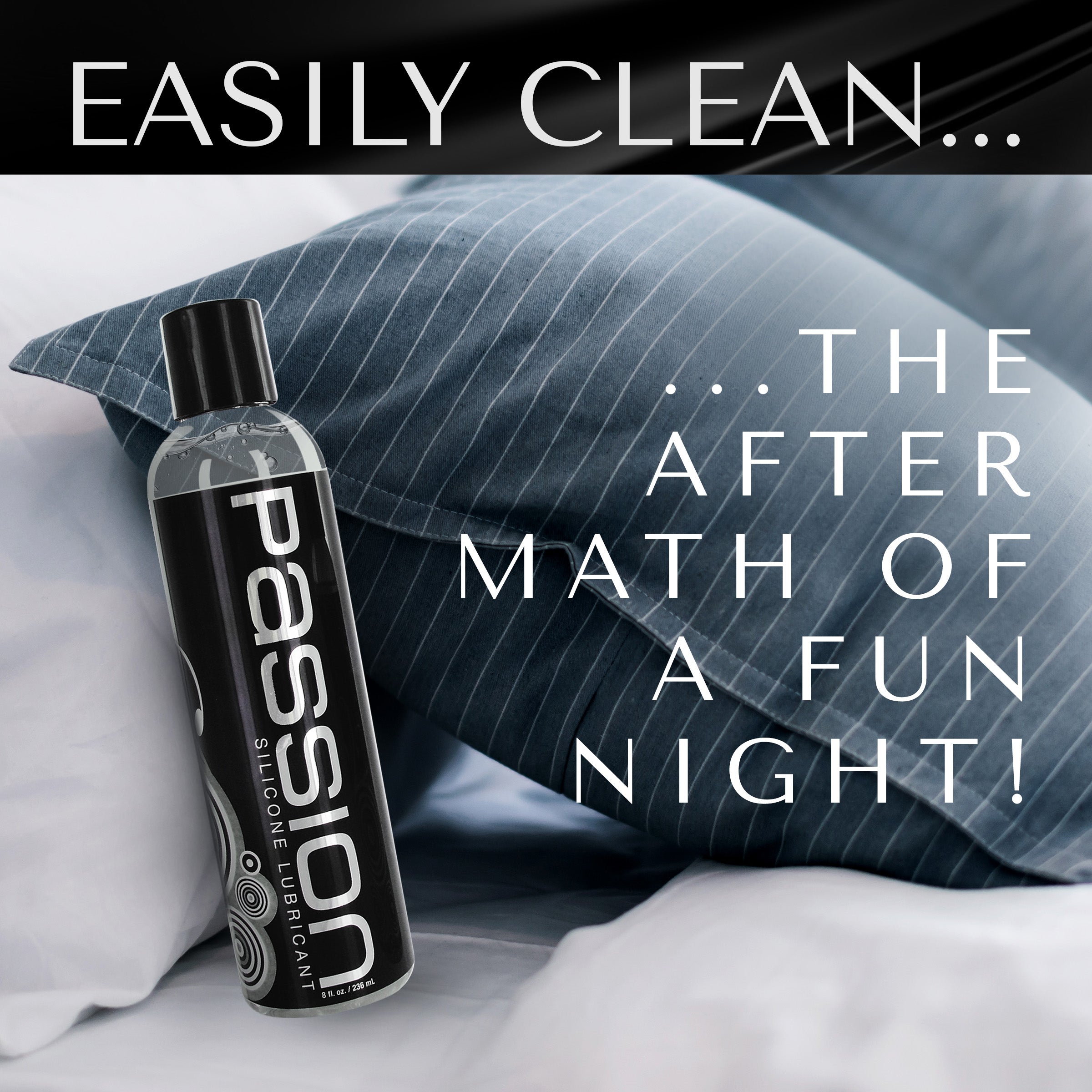 Passion Premium Silicone Lubricant - 8 oz