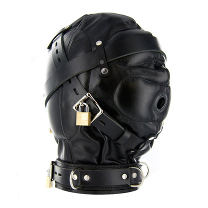 Strict Leather Sensory Deprivation Hood- ML