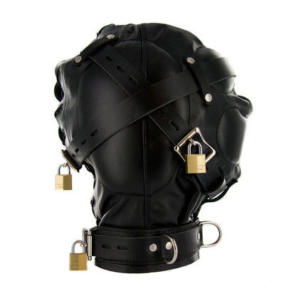 Strict Leather Sensory Deprivation Hood- ML