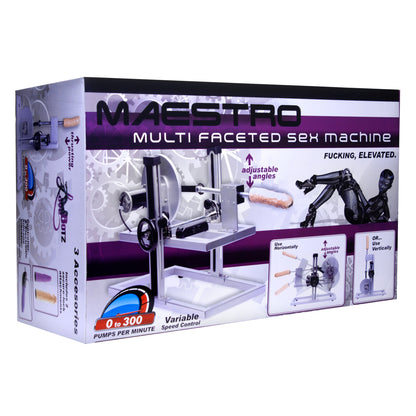 Maestro Multi-Faceted Sex Machine with Universal Adapter