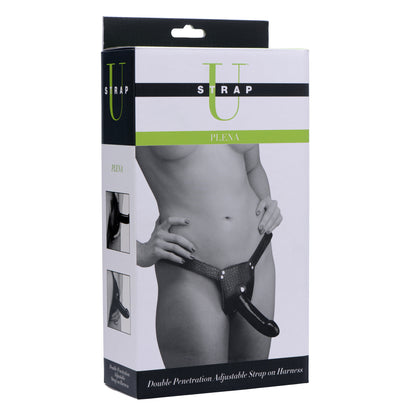 Plena Double Penetration Adjustable Strap on Harness