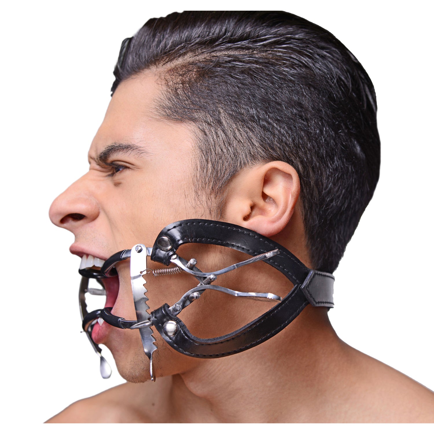 Ratchet Style Jennings Mouth Gag with Strap