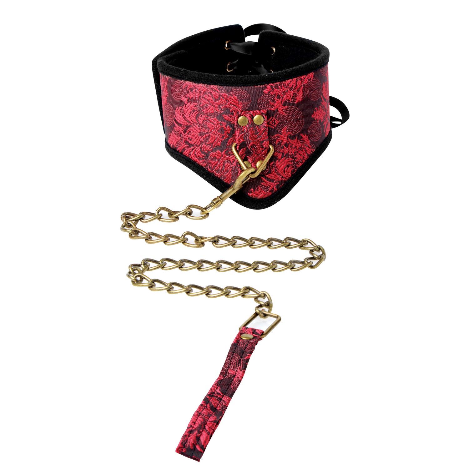 Red Dragon 5 Piece Satin Bondage Set