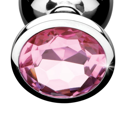 Pink Gem Anal Plug- Medium