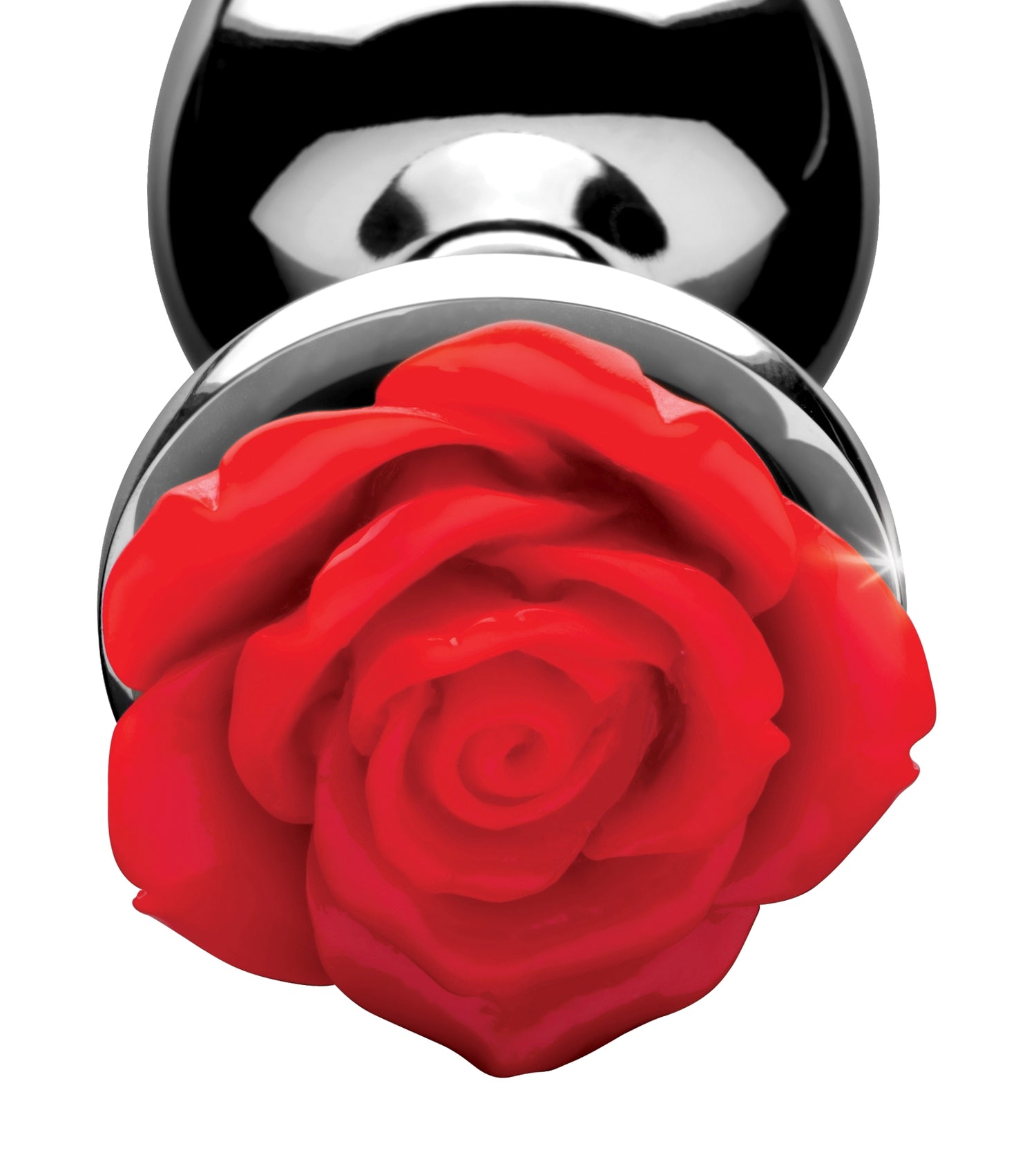 Red Rose Anal Plug- Large