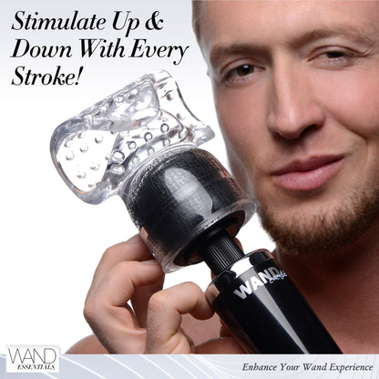 Vibra-Stroke Masturbator Wand Attachment