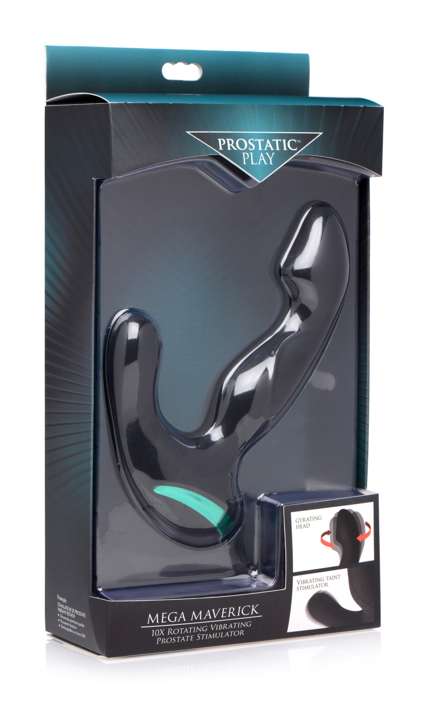 Mega Maverick 10X Rotating Vibrating Prostate Stimulator