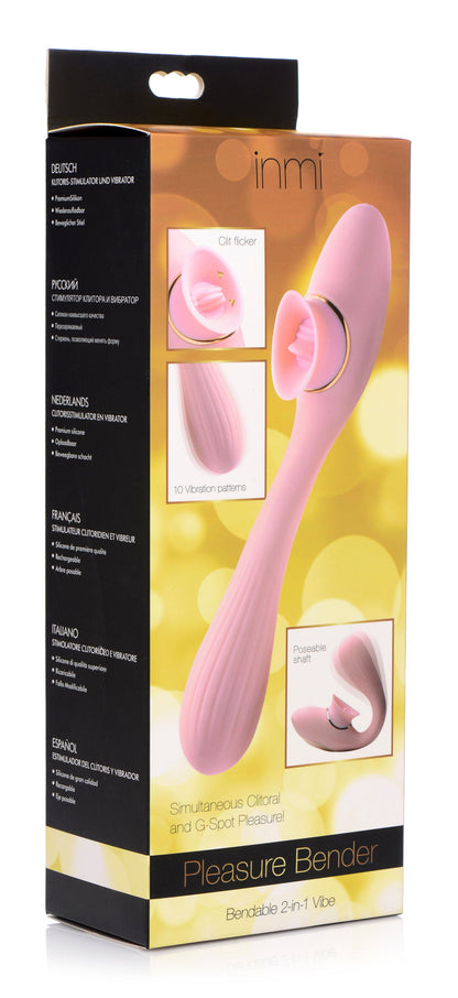 Pleasure Bender Bendable 2-in-1 Vibe