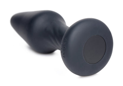 7X Slim Thumping Silicone Anal Plug