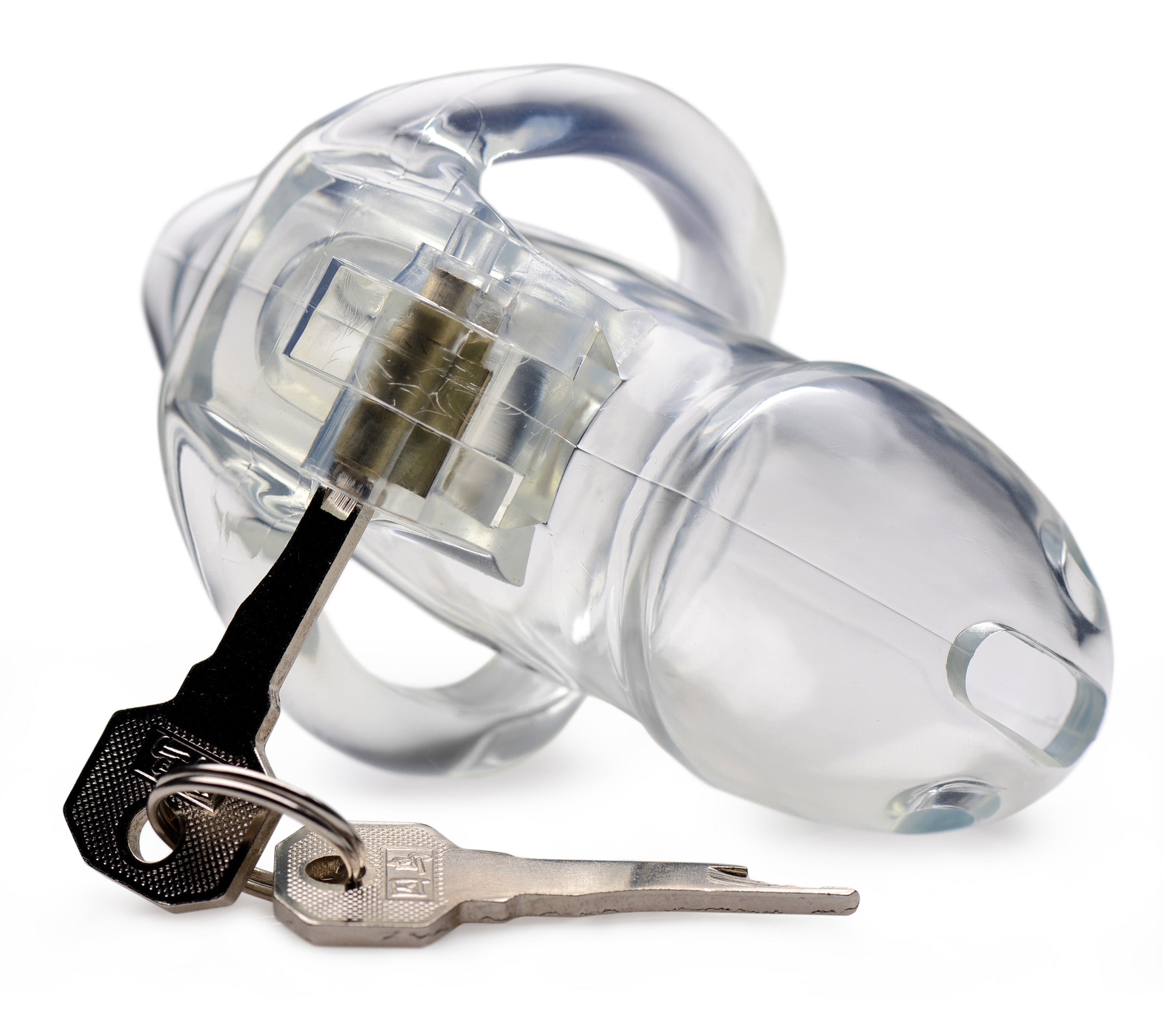 Clear Captor Chastity Cage - Small