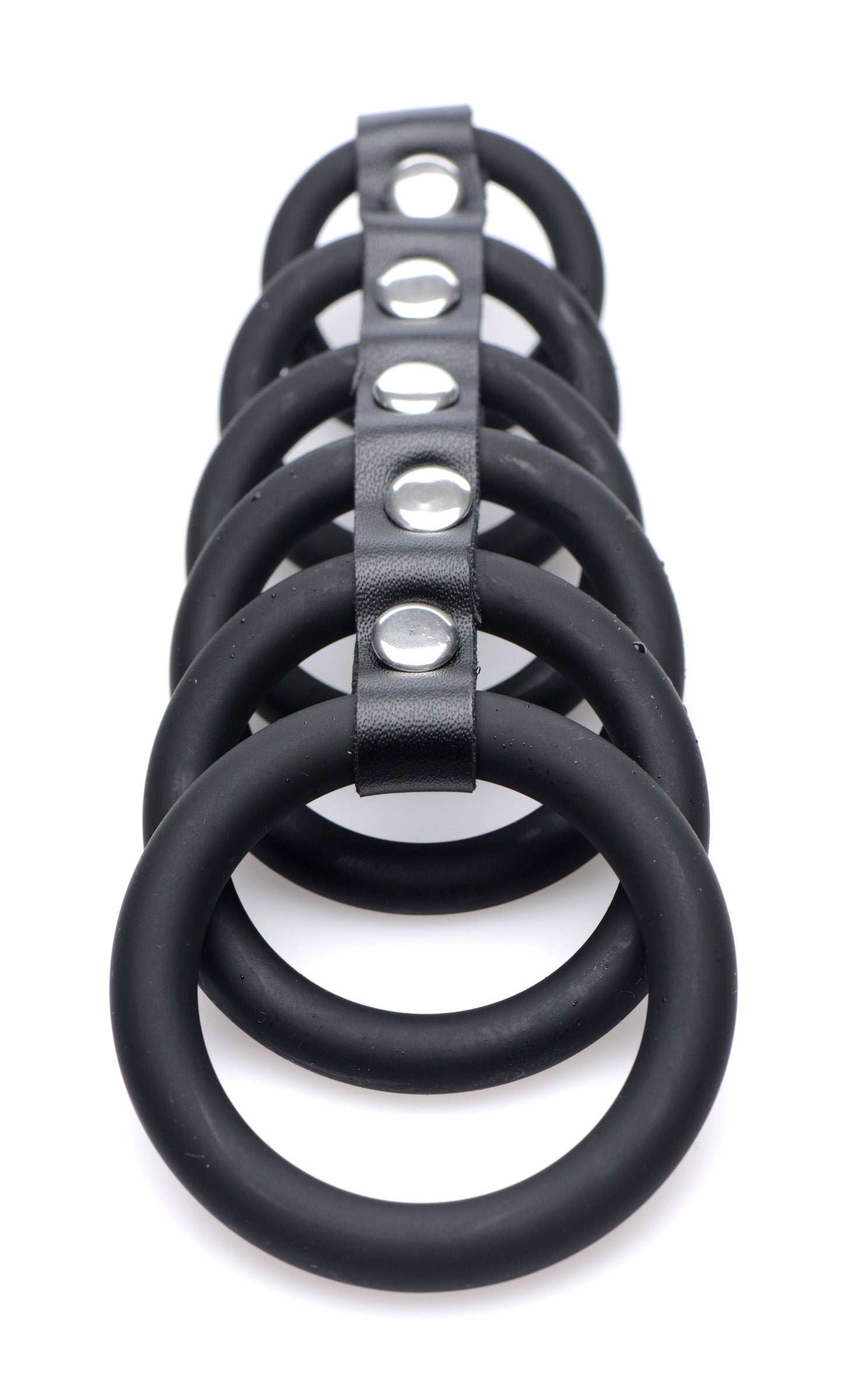 6 Ring Silicone Chastity Device