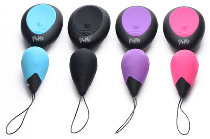 10X Silicone Vibrating Egg - Black