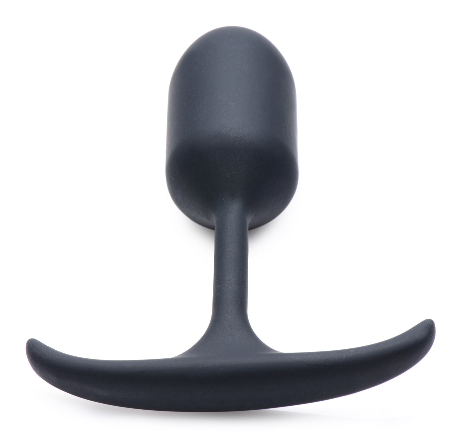 Premium Silicone Weighted Anal Plug - Small