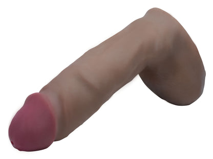 Dual Density Squirting Dildo - 8 Inch