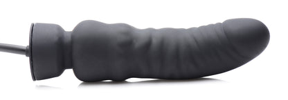 Dick-spand Inflatable Silicone Dildo