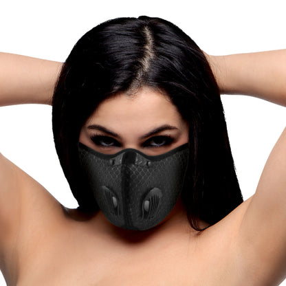 Black Fetish Face Mask