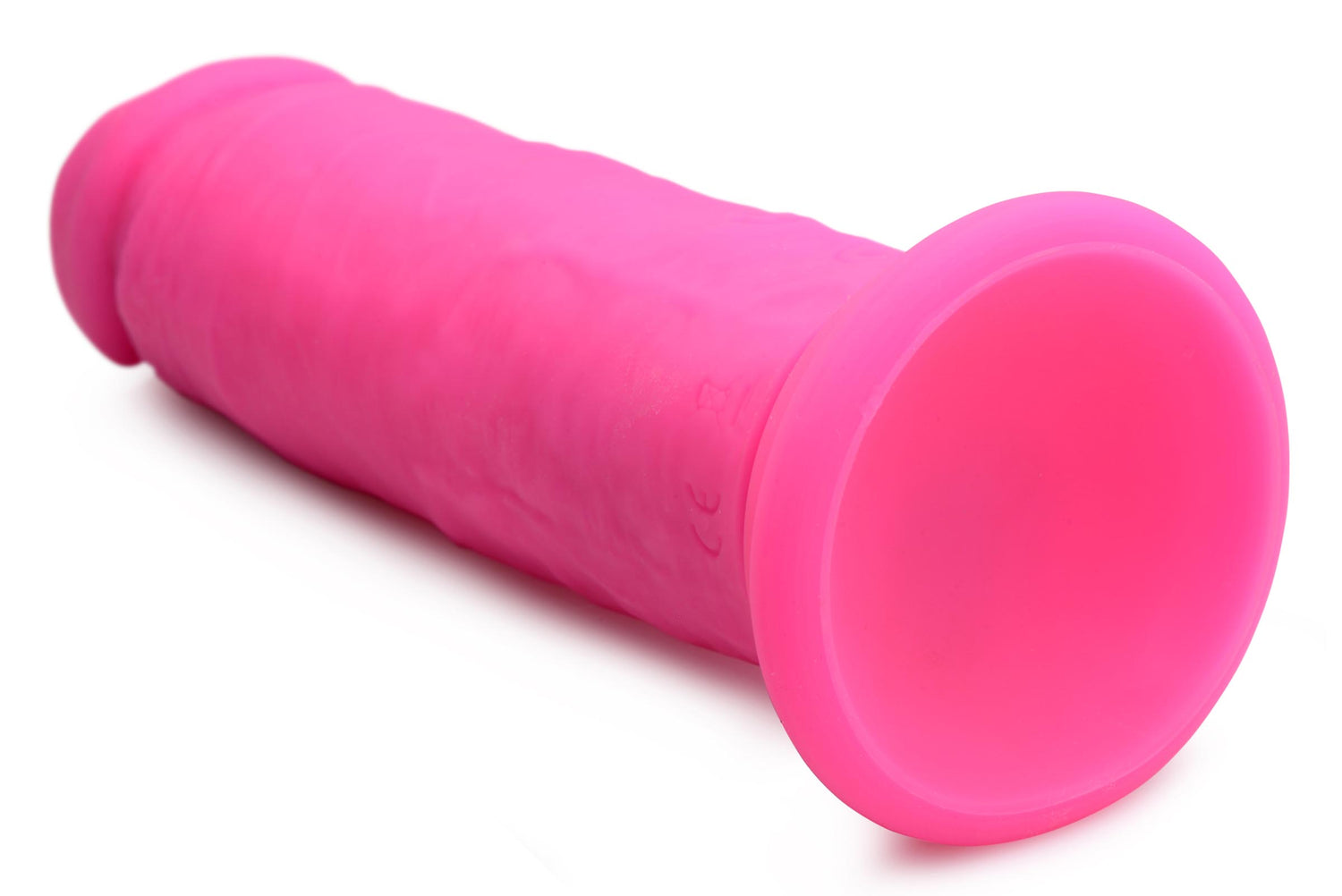 Power Player 28X Vibrating Silicone Dildo with Remote - Pink