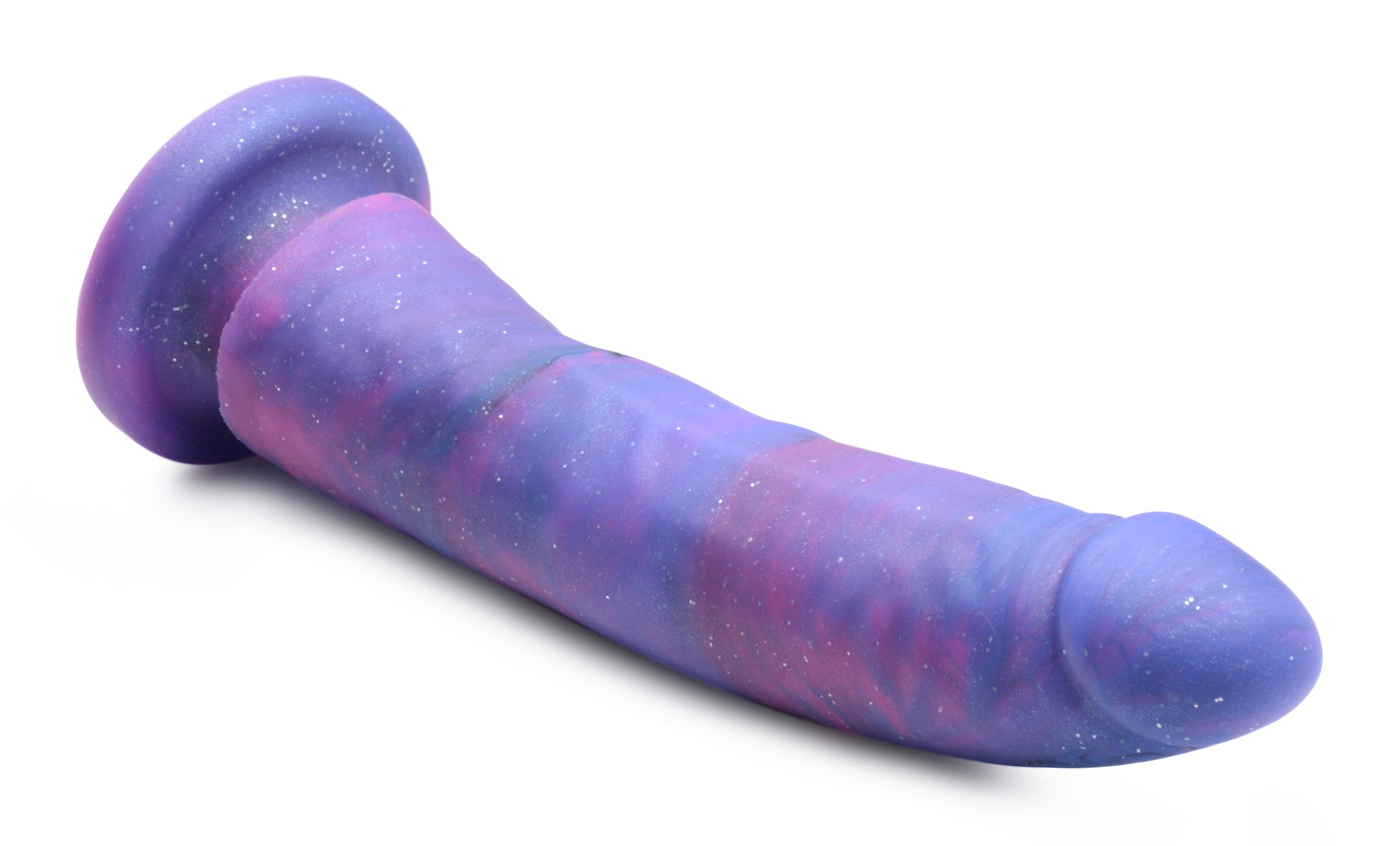 Magic Stick Glitter Silicone Dildo - 8 Inch