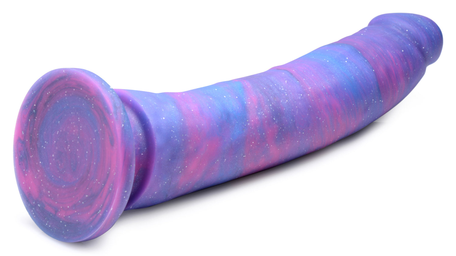 Magic Stick Glitter Silicone Dildo - 9.5 Inch