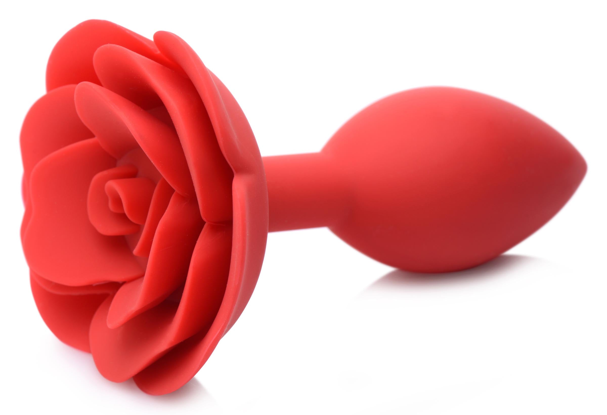 Booty Bloom Silicone Rose Anal Plug - Large