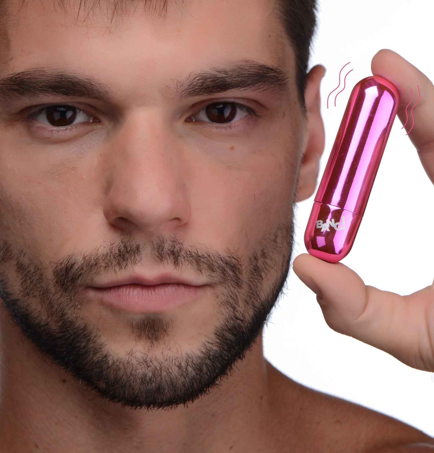 10X Rechargeable Vibrating Metallic Bullet - Pink