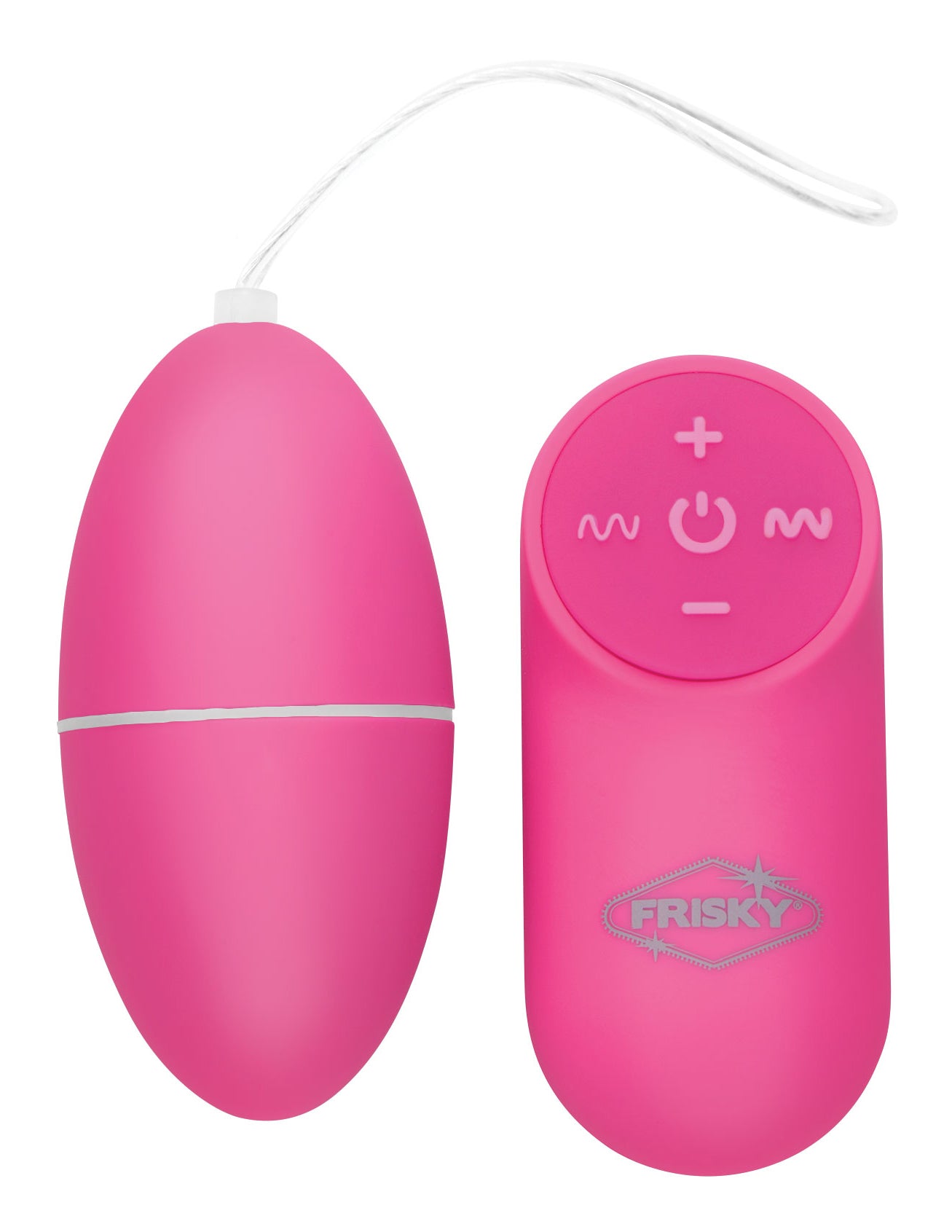 28X Scrambler Vibrating Egg with Remote Control - Pink