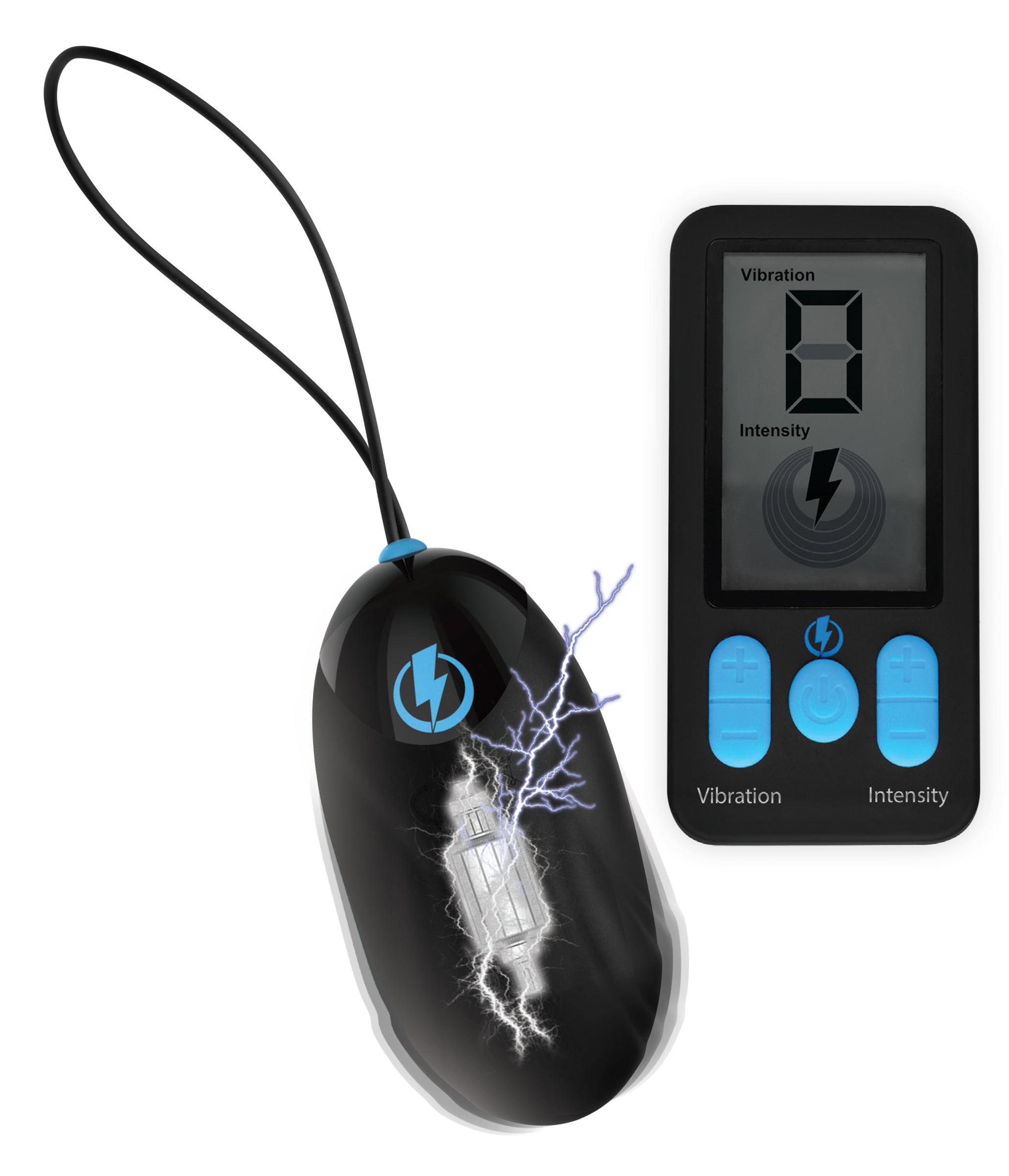 E-Stim Pro Silicone Vibrating Egg with Remote Control