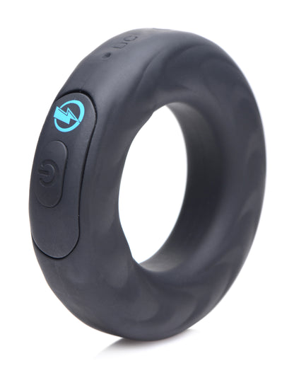 E-Stim Pro Silicone Vibrating Cock Ring - 1.5 Inch