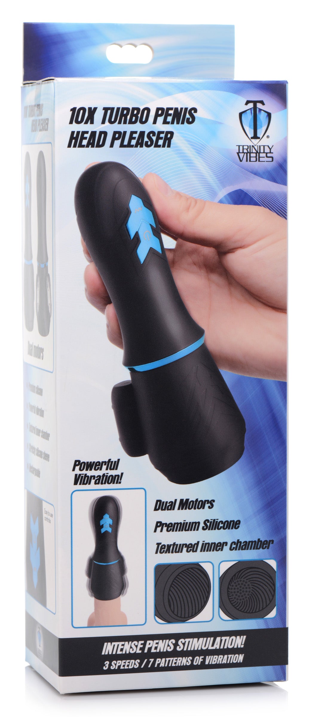 10X Turbo Silicone Penis Head Pleaser