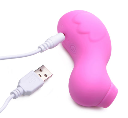 Sucky Ducky Silicone Clitoral Stimulator - Pink