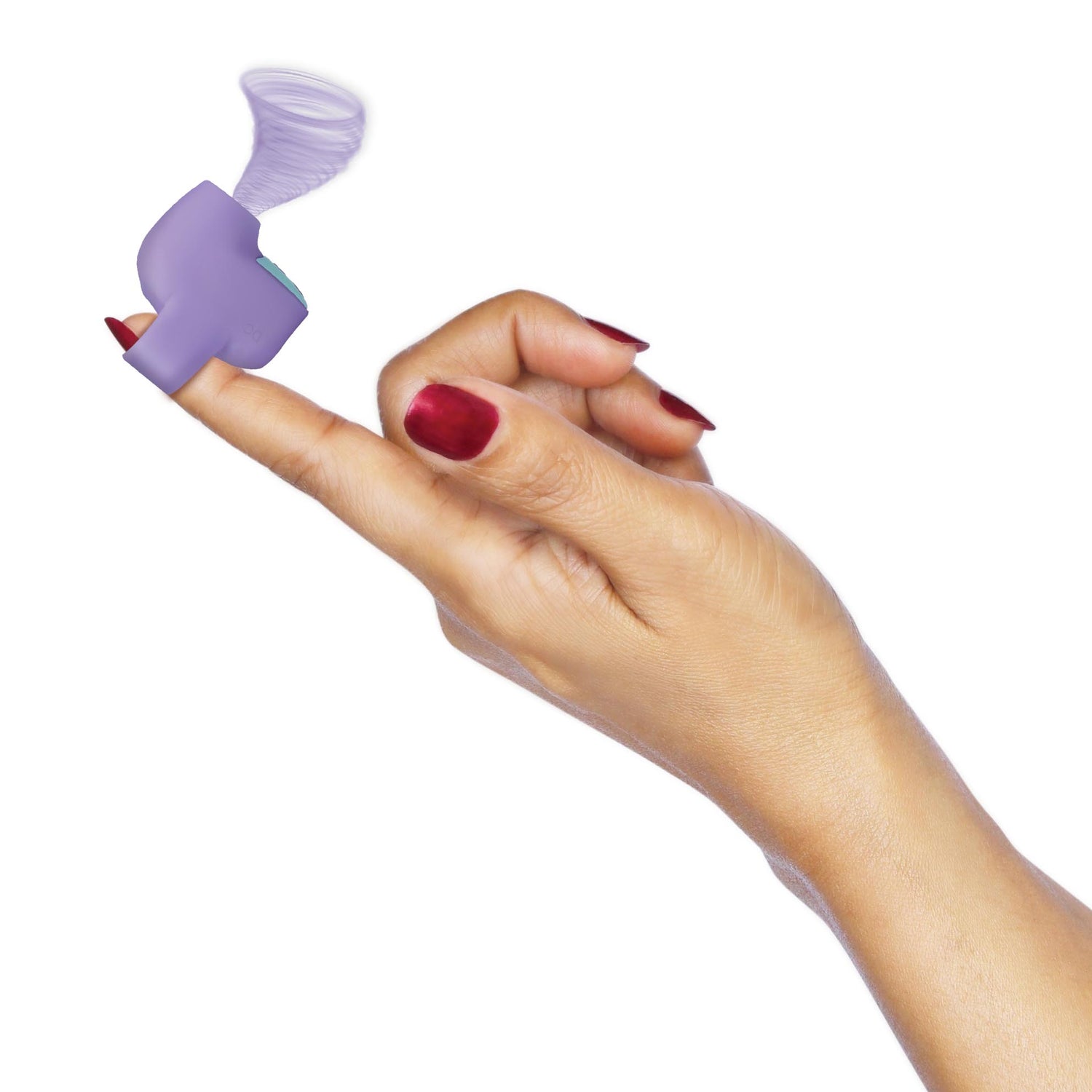 12X Mini Silicone Clit Stimulator - Purple