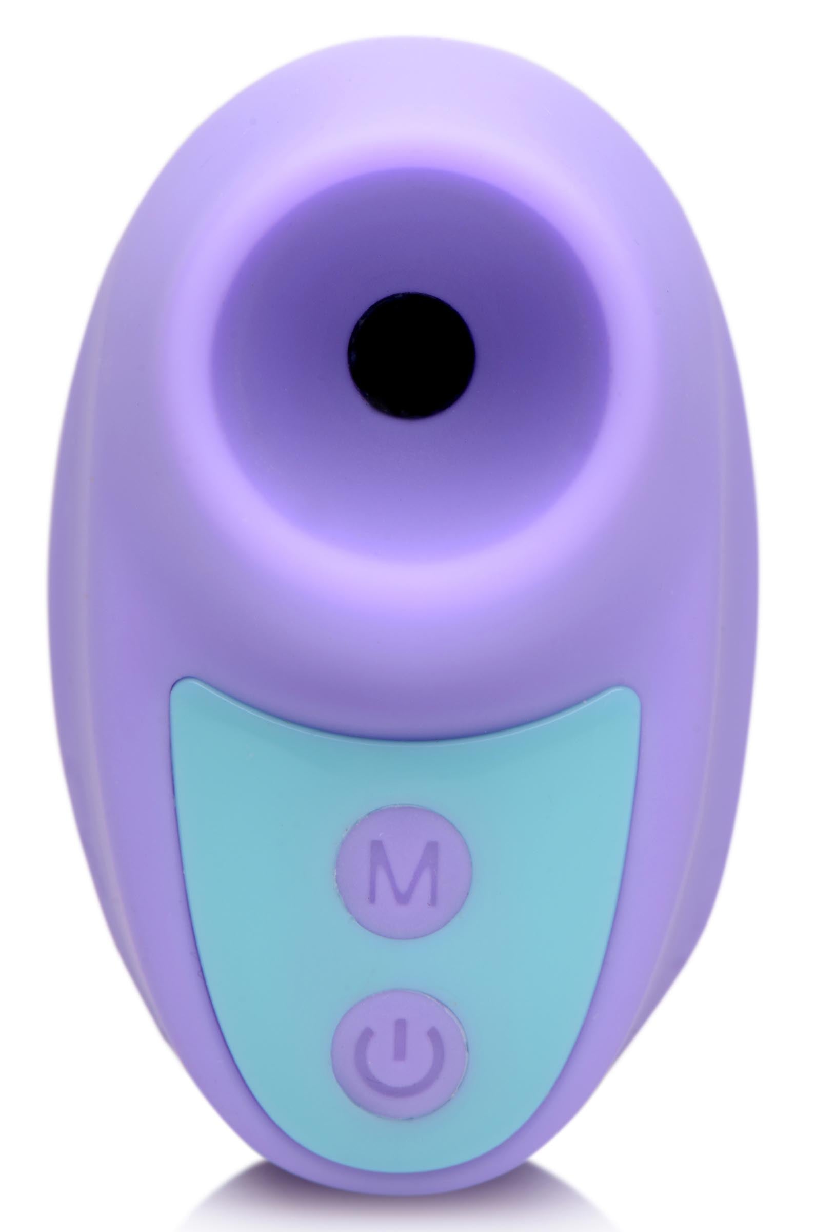 12X Mini Silicone Clit Stimulator - Purple