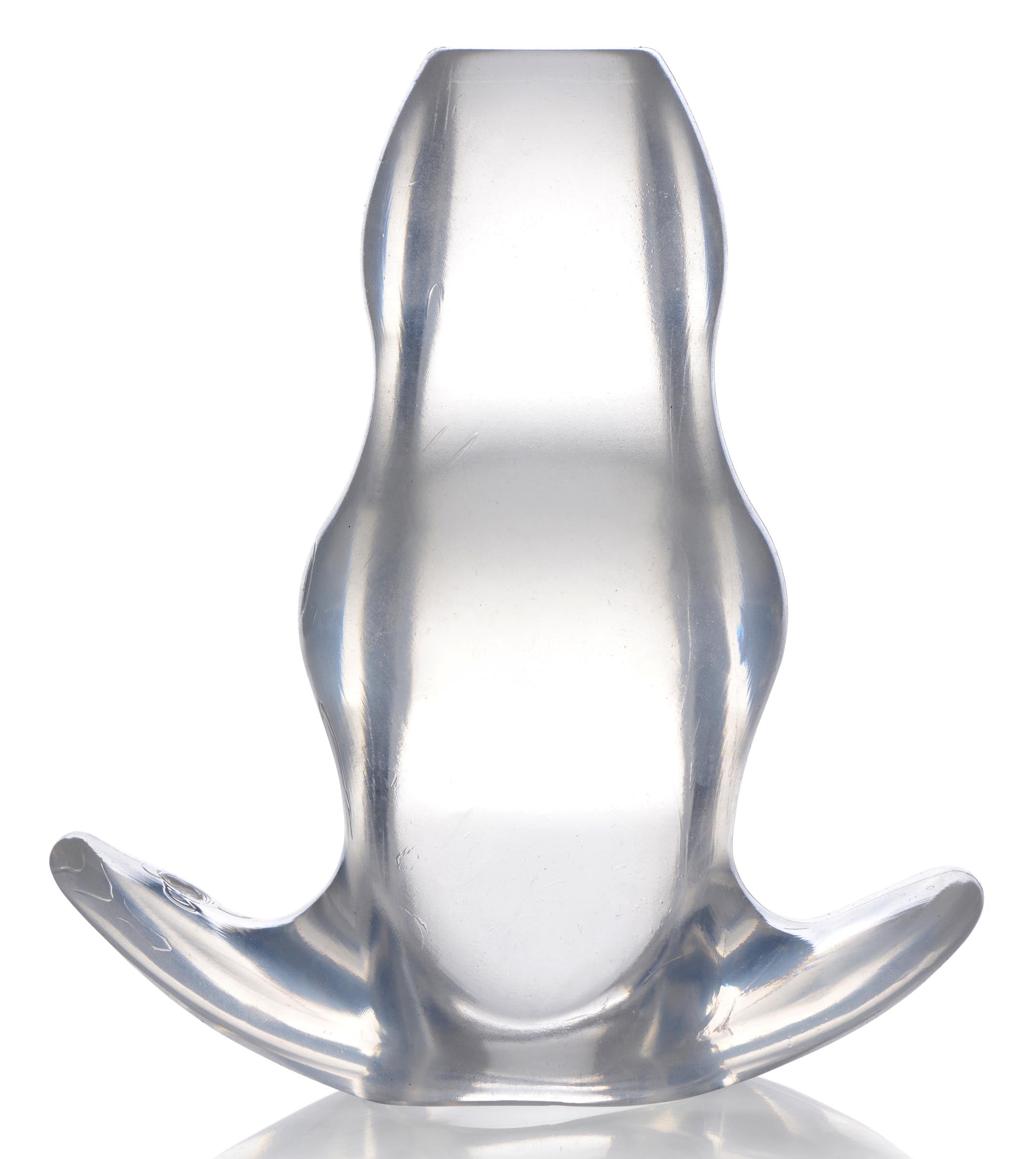 Clear View Hollow Anal Plug - XL