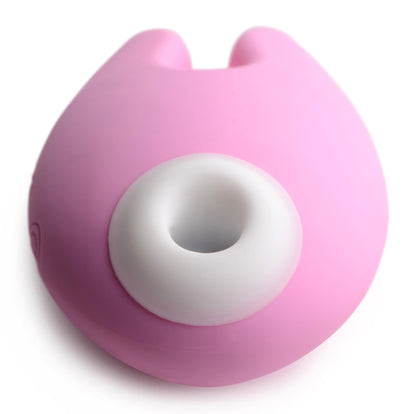 Sucky Bunny Silicone Clitoral  Stimulator - Pink