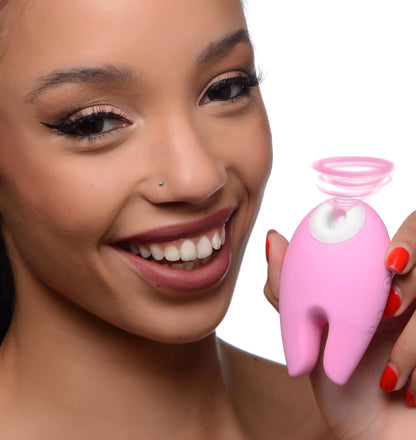 Sucky Bunny Silicone Clitoral  Stimulator - Pink