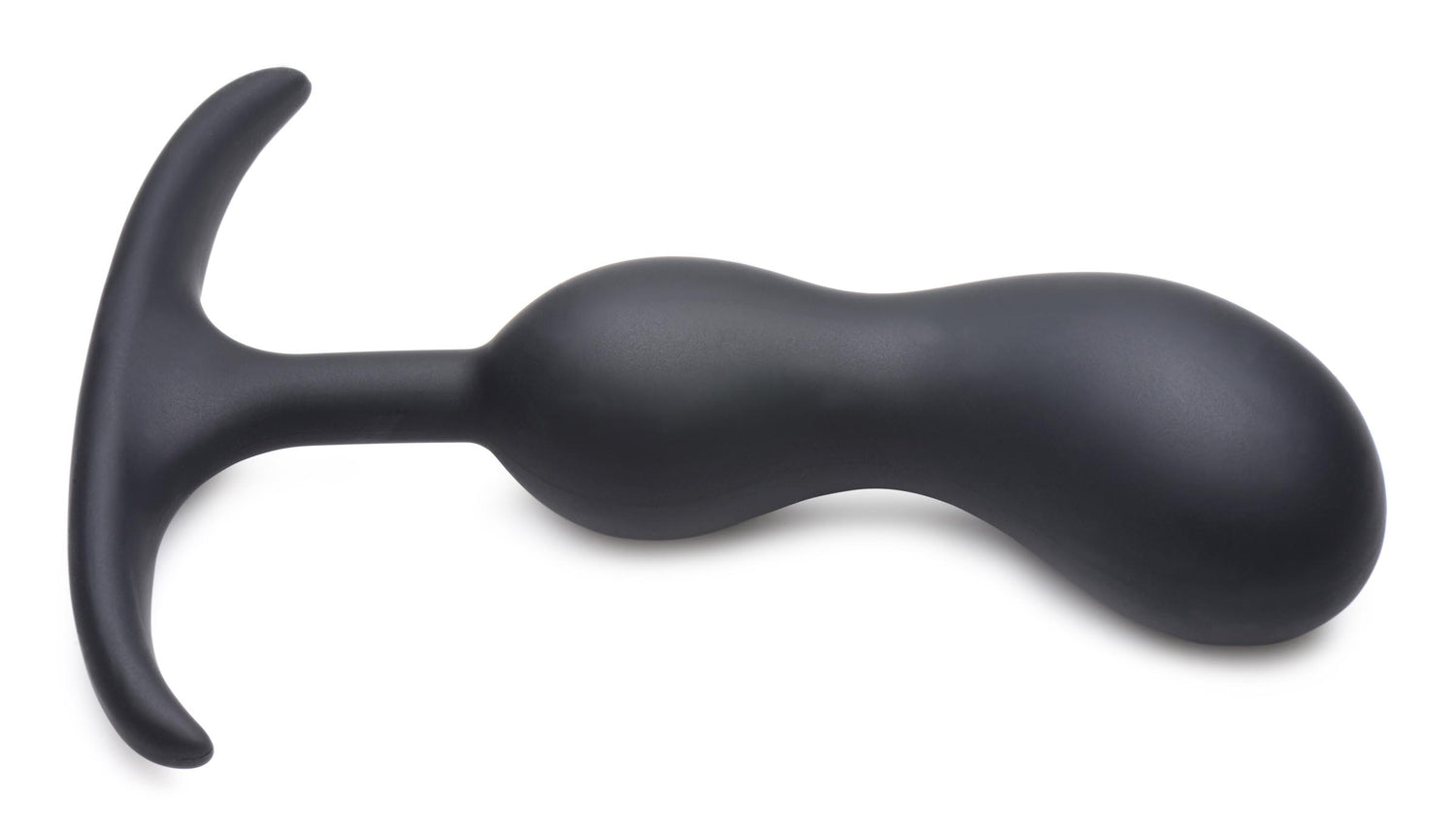 Premium Silicone Weighted Prostate Plug - Medium