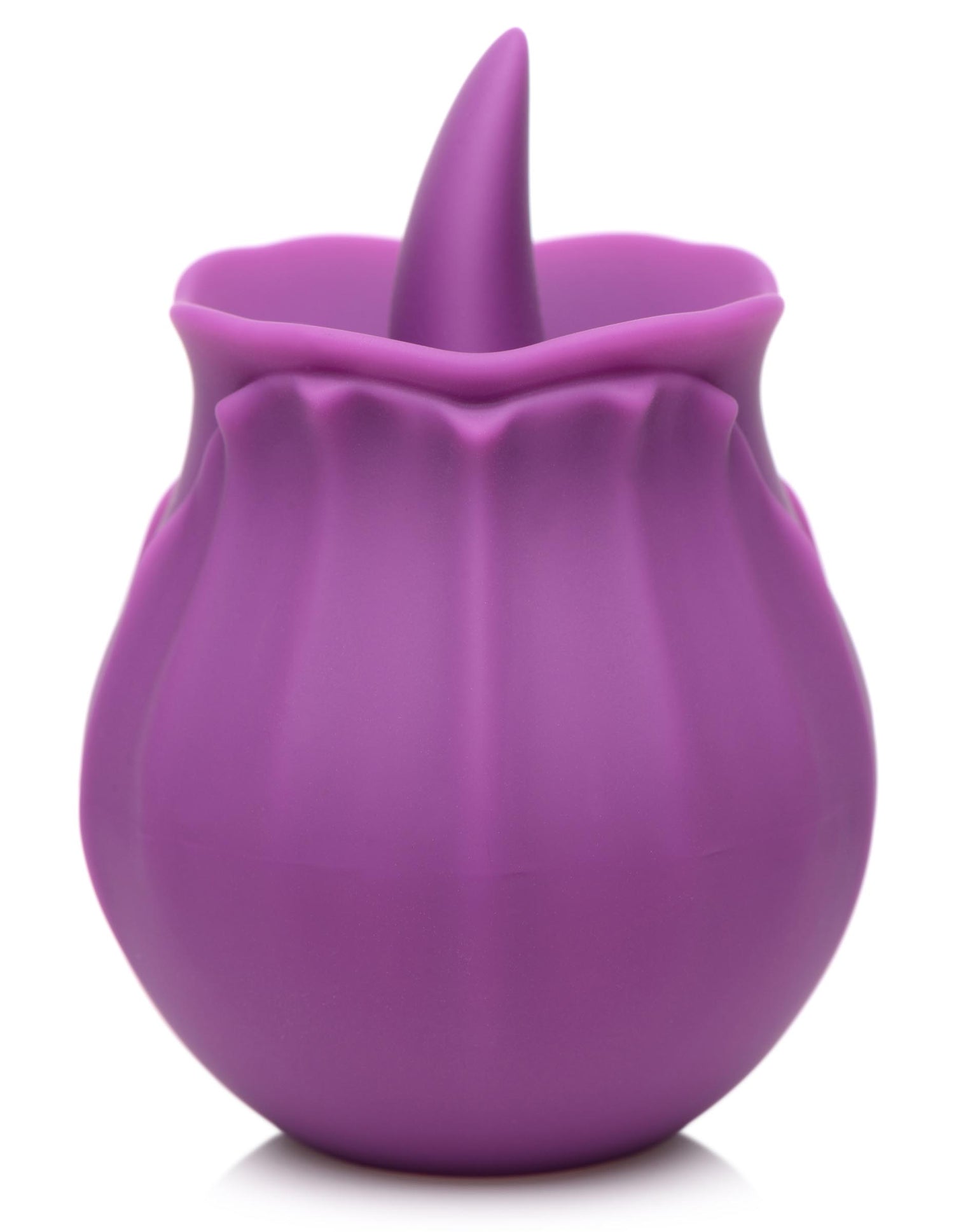 Bloomgasm Wild Violet 10X Silicone Clit Licking Stimulator - Purple