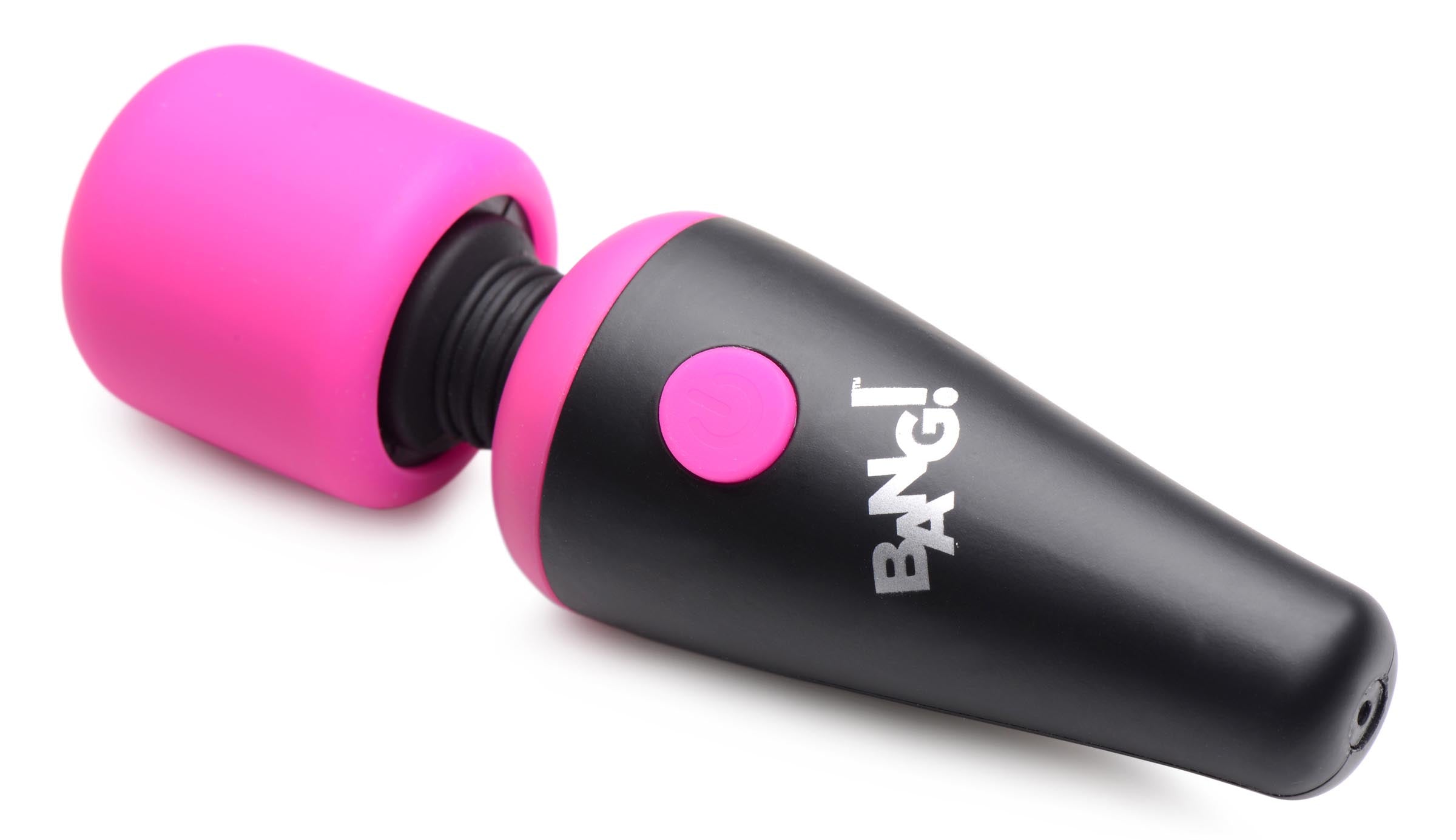 10X Ultra Powerful Silicone Mini Wand - Pink