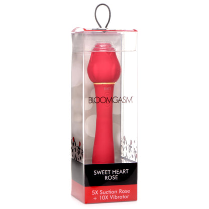 Bloomgasm Sweet Heart Rose Clit Suction Vibrator