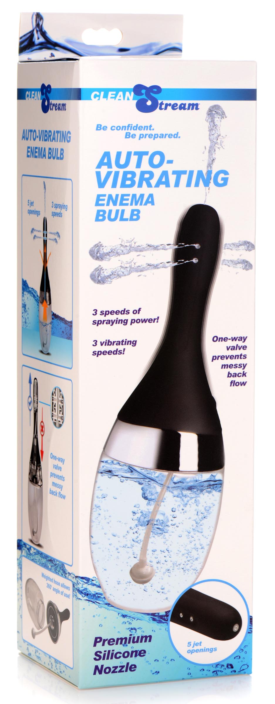 Auto-Vibrating Enema Bulb