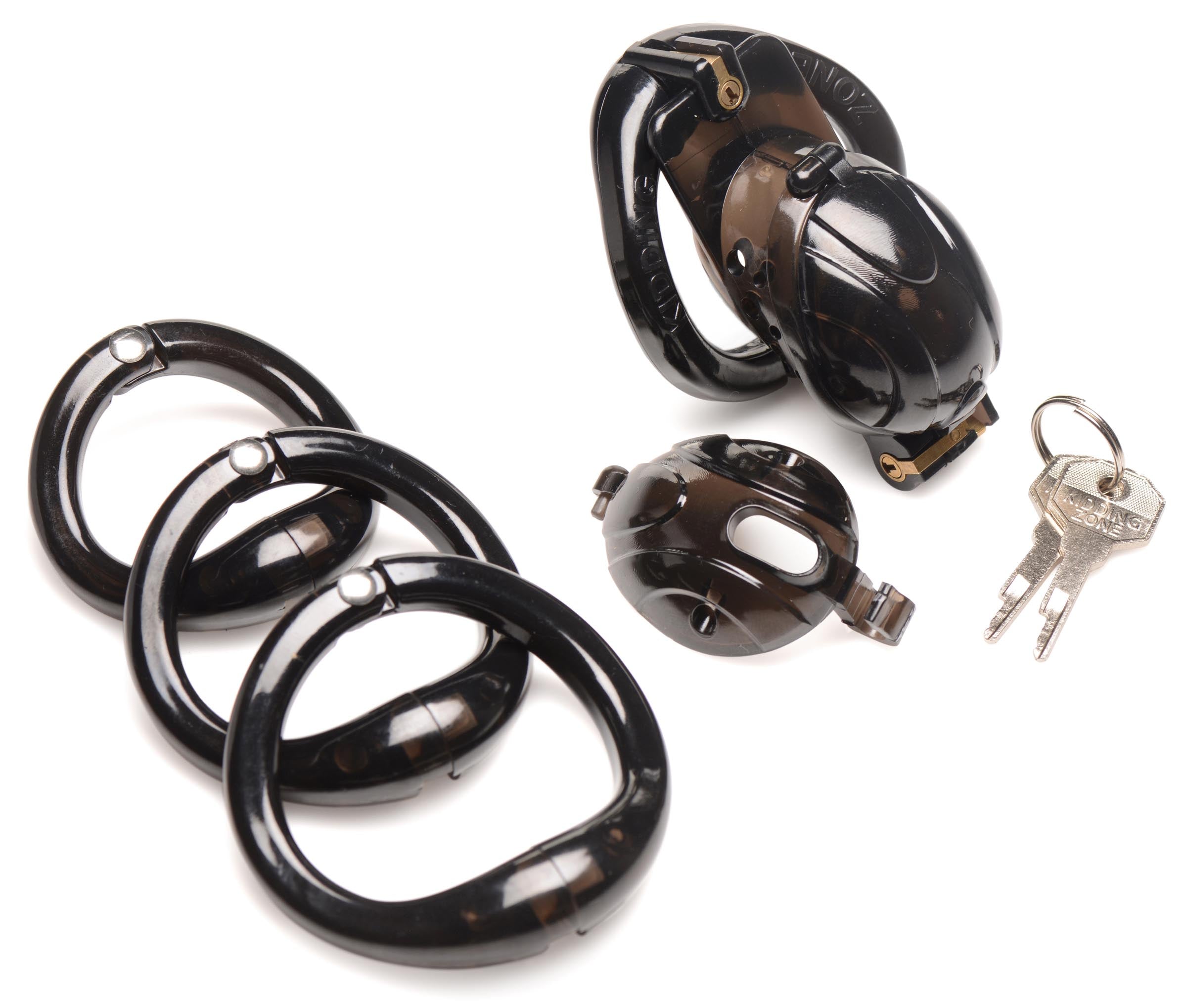 Lockdown Customizable Chastity Cage - Black