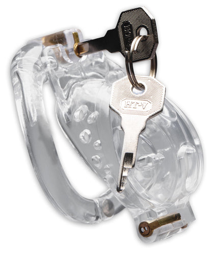 Lockdown Customizable Chastity Cage - Clear