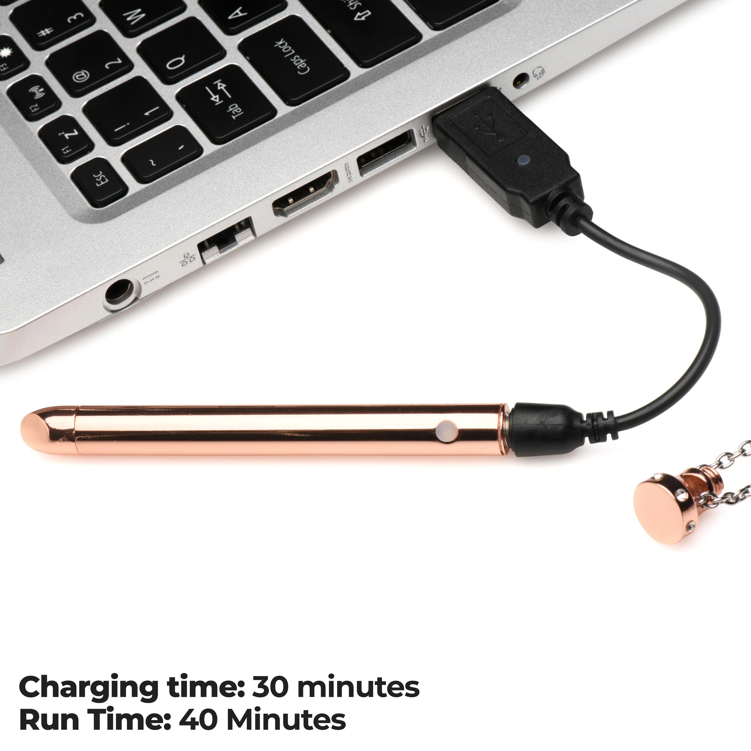 7X Vibrating Necklace - Rose Gold