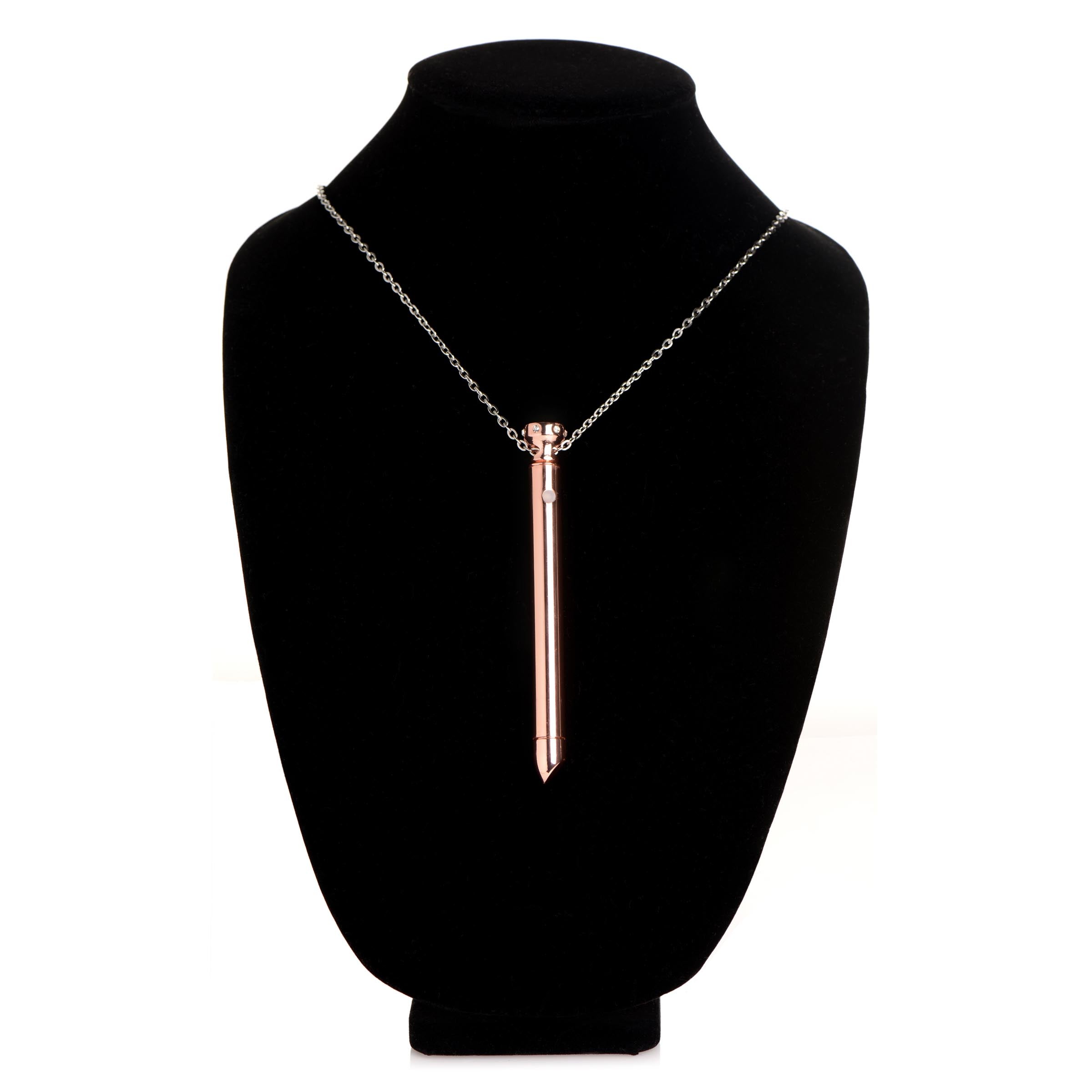 7X Vibrating Necklace - Rose Gold