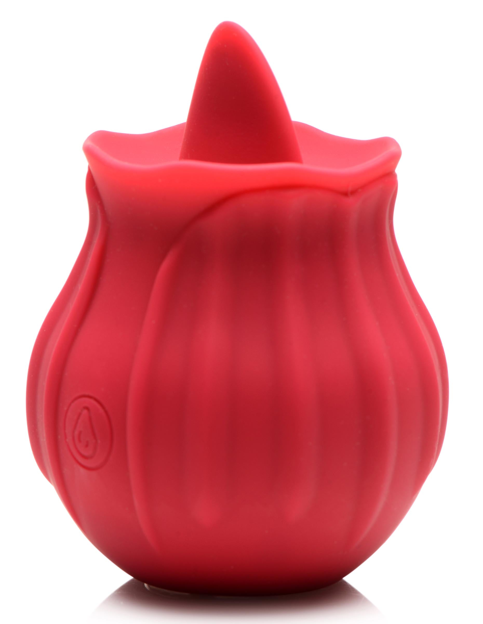 Bloomgasm Wild Violet 10X Silicone Clit Licking Stimulator - Red