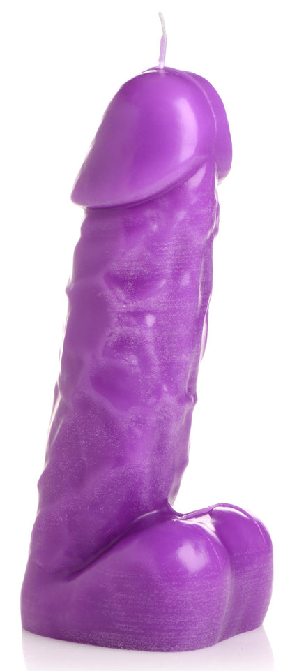 Passion Pecker Dick Drip Candle - Purple